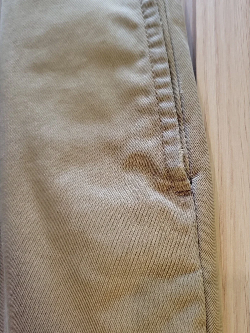 Banana Republic Gavin Chino Pants Mens 29x30 Tan Khaki Straight Leg Casual